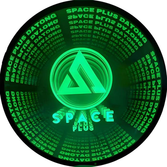 Company, Shop Signage: Layered Mirror Abyss Mirror Decorative Lamp