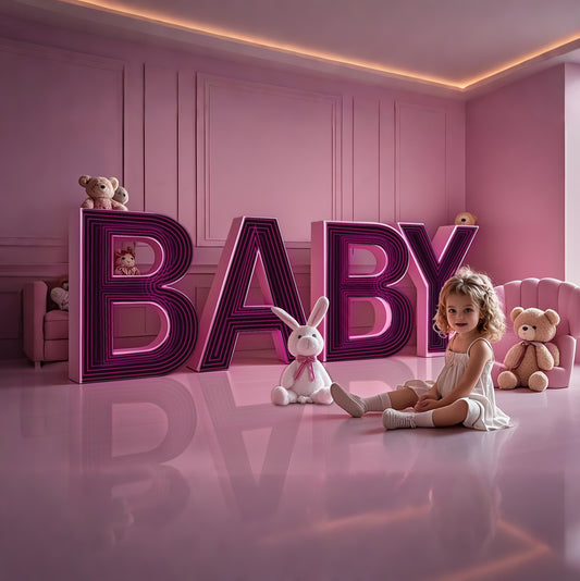 Custom Infinite Mirror Neon Light Boxes, Multi-Color Illuminated 3D Letter Signs, Storefront Decorative Advertising Light Boxes