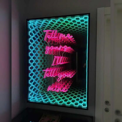 Custom Rectangular Abyss Letters Multiple Colors Available Custom Text